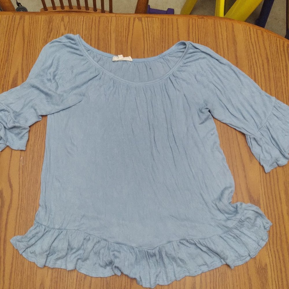 Blue Dress- Shirt